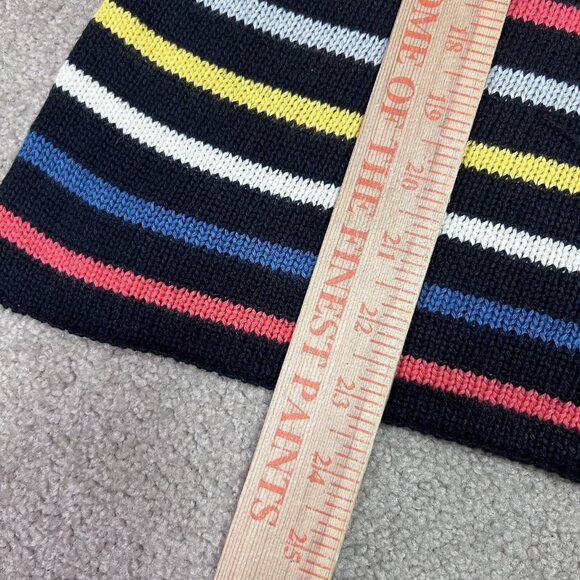 Premise Sweater Women’s Multicolored Striped Long Sleeve Pullover Size Large - Picture 4 of 11